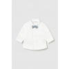 Bavlnená košeľa pre bábätká Mayoral Newborn 1101.1K.Newborn.PPY2 biela 65