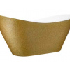 BESCO BATHTUB GOYA GLAM 160x70 GOLD + SIPHON MCALPIN (BESCO BATHTUB GOYA GLAM 160x70 GOLD + SIPHON MCALPIN)