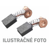 Uhlíky 2ks, 12x7,5x6,5mm, pre 401232 (Kladivo vŕtacie a sekacie), EXTOL CRAFT