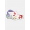 Detské šľapky Crocs CLASSIC BUTTERFLY GRAPHIC CLOG T biela farba, 211263 211263.CROCS.CLASSIC.BU EUR 24/25