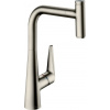 Hansgrohe Dřezová baterie Talis Select M51 s vytahovací sprškou vzhled nerezu 72821800