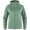 Dámska fleecová mikina Fjallraven Abisko Grid Fleece Hoodie W zelená S