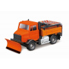 Bburago 1:43 servisné vozidlá Road Security with Snow Plough and Signal Board
