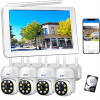 SADA MONITOROVANIA WIFI 4 OTOČNÉ KAMERY 2MPX FHD