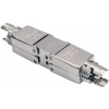 Digitus spojka RJ45 síťový adaptér CAT 6a (surový kabel CAT 7) , CAT 6A, CAT 6 [1x LSA - 1x LSA] stříbrná