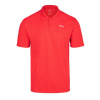 Slazenger Check Golf Polo Mens Red XL