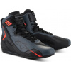 boty FASTER-4, ALPINESTARS (černá/šedá/červená fluo, vel. 42,5)
