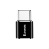 Baseus CAMOTG-01 Adaptér Micro USB na USB typu C - černý