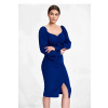 Dámske koktailové šaty M871 modré - Figl M