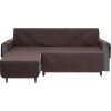 PEJSEK 200 cm PAŘÍŽSKÝ POTAH NA PRAVOU ROHOVOU SEDAČKU, HNĚDÝ