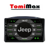 TomiMax Jeep Grand Cherokee Android 14 autorádio s WIFI, GPS, USB, BT HW výbava: QLED 8 Core 8GB+128GB HIGH - iba displej A,C