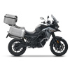 SHAD Kompletná sada hliníkových kufrov SHAD TERRA, 55L horný kufor + 47L / 47L bočné kufre, vrátane montážnej sady a dosky SHAD Voge 650DS / 650DSX