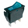 TIPA Prepínač kolískový 2pol./3pin ON-OFF 250V/15A pros. modrý