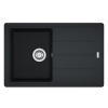 Franke Basis drez Fragranit BFG 611-78 onyx 780x500,sifón,E77000.143 FRA 114.0285.169