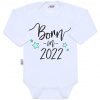 NEW BABY Body s potlačou New Baby Born in 2022 Veľ. 56