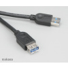 Akasa AK-CBUB02-15BK USB 3.0, A-male na A-female, 150cm (AK-CBUB02-15BK)