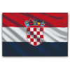 Vymalujsisam.sk Maľovanie podľa čísiel - Vlajka Chorvátska Veľkosť: 40x60cm, Rám: Na kartónovej doske