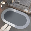 Oval Grey Bath Style 50cmx80cm Koža (Oval Grey Bath Style 50cmx80cm Koža)