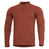 Pentagon Dlhé tričko s gombíky Romeo 2.0, Maroon Red - 4XL