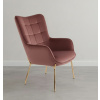 Halmar Kreslo CASELO 2 Farba: Ružová