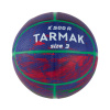 TARMAK Detská basketbalová lopta K500 veľkosť 3 modro-červená 3