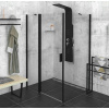 Polysan Polysan, Zoom Line Black obdĺžniková sprchová zástena 1300x900mm L/P varianta, ZL1313BZL3290B