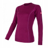 Spodná bielizeň s dlhým rukávom Sensor Merino Active fialový veľ. XXL