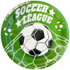 Papierové tanieriky 8 ks Futbal 18 cm