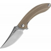 Vega Ruike P155-W Desert Sand vreckový nôž 9 cm, púštna hnedá, G10, oceľ