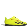 adidas X Crazyfast Club Velcro TF Solar Energy Juniors Astro Turf Football Boots Green 5