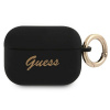 Guess GUAPSSSK AirPods Pro kryt black/black Silicone Vintage Script (Guess GUAPSSSK AirPods Pro kryt black/black Silicone Vintage Script)