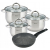 Sada hrncov - Sada oceľových hrnce, indukcia, plyn, 7EL. SET (Sada hrncov - Sada oceľových hrnce, indukcia, plyn, 7EL. SET)