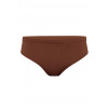 Raynas II. jednofarebné pánske slipové plavky XXL hnedá