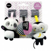 TM Toys Gagagu závesná plyšová hračka Opica Panda Lopta RP097855