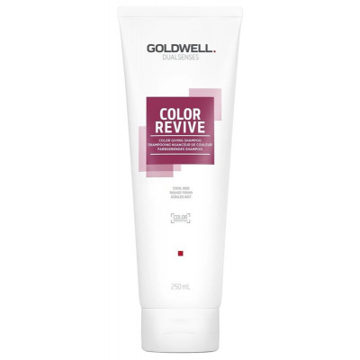 GOLDWELL Dualsenses Color Revive Shampoo 250ml - farebný šampón - Cool Red