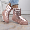 Metallic snow boots Big Star W INT1589C pink (131464) Black/Green 38