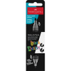 Dekoračný popisovač, 1,0/3,0 mm, obojstranný, akrylový, FABER-CASTELL 