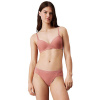 Push-up podprsenka bez kostíc Calvin Klein QF6017E st.ružová veľkosť 80C