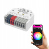 Mini ZigBee 5-v-1 ovládač pre LED pásy, Home Assistant, Hue, 12V 24VDC