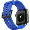 Hurtel Watch Strap Y remienok pre hodinky 7 / 6 / 5 / 4 / 3 / 2 / SE (45 / 44 / 42 mm) páskový náramok k hodinkám modrý