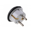 BLUE STAR cestovný adapter GO TO Europe (Type E) 16A white