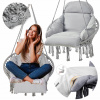 Voľne stojace závesné kreslo Chill&Thrill 80 cm 150 kg (BOCIAJIE HNIEZDO ZÁHRADNÁ HOJDAČKA ZAVESENÉ KRESLO VANKÚŠ NA KRESLO)