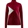 Dámské merino triko CRAFT Adv Nordic Wool Hz červená Velikost: M