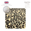 DRYBED Premium Vet Bed Leopard béžový + svetlohnedý 150 x 100 cm