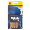 Gillette Sensor3 kazety do žiletky 8 kusov (Gillette Blue 3 senzor3 vložky čepele 8 ks)