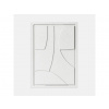 3D obraz ABSTRACT III - BIANCO Rozmery 3D obrazu: 35 x 50 cm