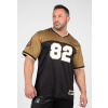 Gorilla Wear Pánsky dres Trenton Football Jersey Farba: Čierno/zlatá, Veľkosť: L