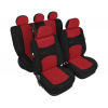 Autopoťah SIXTOL SPORT LINE+ Standard červenočierne