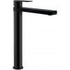 Aqualine DAPHNE stojánkova umývadlová batéria vysoká, bez výpuste, čierna matná DH601B
