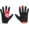 rukavice FORCE MTB POWER, černo-červené Velikost: XL